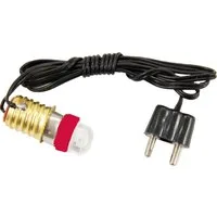 FADEDA Krippen-Zubehör FADEDA LED mit Kabel + Stecker rot, 3,5 V, 0,7 W, Höhe in cm: 50