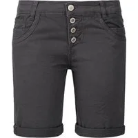SUBLEVEL Shorts Damen Bermudas kurze Hose Baumwolle Jeans Sommer Chino Stoff