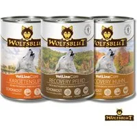 Wolfsblut Vetline Care Schonkost Nassfutter - Pferd, Huhn & Karottensuppe 6x395g Recovery Huhn, Nassfutter für: Hunde