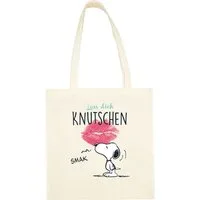 United Labels® Tragetasche Peanuts Snoopy - Lass dich knutschen
