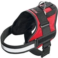 Karlie Hunde-Geschirr Karlie Xtreme No Limit Teflon-Geschirr - Rot Breite x Brustumfang: