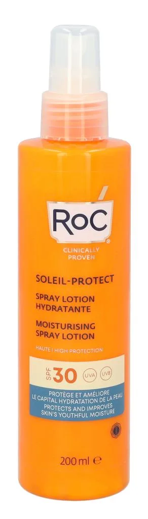 ROC Soleil-Protect Feuchtigkeitsspendende Spray-Lotion SPF30 200 ml
