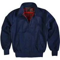 normani Blouson Harrington Jacke Gefütterte Winterjacke mit Karomuster Blouson English Style