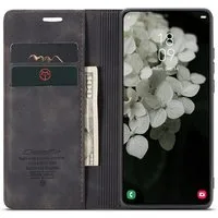 CaseMe Handyhülle Hülle für Google Pixel Klapphülle Google Pixel 8a Schwarz