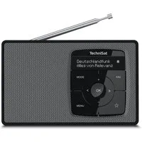TechniSat DIGITRADIO 2 Digitalradio (DAB) (Digitalradio (DAB), FM-Tuner mit RDS, 1 W, Bluetooth, bis zu 10 Stunden Akku, Wecker, Sleeptimer)