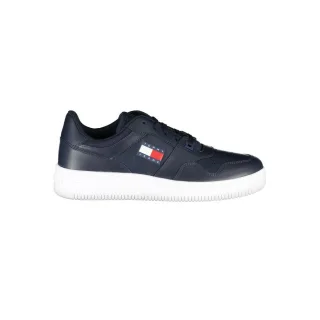 Tommy Hilfiger Blaue Leder Herren Sneakers