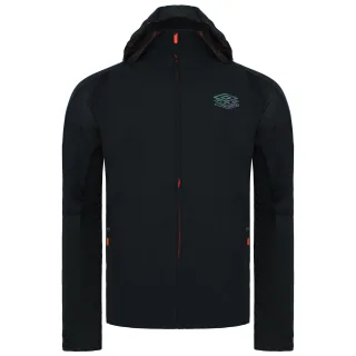 Umbro Langarm Zip Up Black Pro Training Herren Elite Hybridjacke 65840g CMM