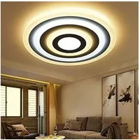 Eurohandisplay LED Deckenleuchte LED Deckenleuchte Deckenlampe mit Fernbedienung dimmbar, LED fest integriert, Lichtfarbe mit Fernbedienung einstellbar