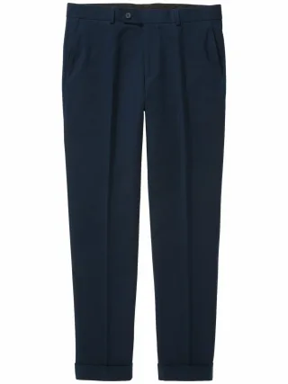 Mey & Edlich Herren Sprezzatura-Anzughose Blau 76 % Baumwolle, 24 % Seide