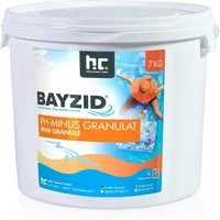 Höfer Chemie GmbH Poolpflege 7 kg BAYZID® pH Minus Granulat für den Pool, Zuverlässige Regulierung des pH-Werts