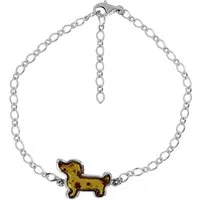 OSTSEE-SCHMUCK Armband Ostsee-Schmuck Armband Dackel Armband Dackel