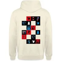 Spreadshirt Hoodie Die Drei Fragezeichen Kacheldesign Unisex Hoodie (1-tlg)