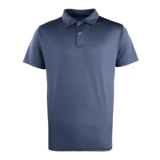 Premier - "Coolchecker" Poloshirt für Herren/Damen Unisex (Marineblau)