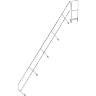 Munk Zweiter Handlauf für Treppe mit Plattform 45° - 600517