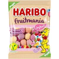 HARIBO Süßigkeit, Haribo Fruitmania Joghurtbärchen Weingummi Fruchtgummi Tüte 160g