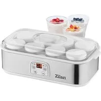 Zilan Joghurtbereiter ZLN-6104, Digitales Display,48h Timer,8 Glasflaschen,1.44 Liter