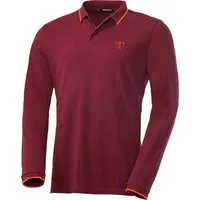Chiemsee Langarm-Poloshirt aus formstabilem Baumwoll-Piqué