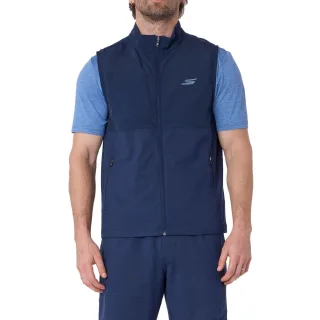 Skechers Skechers Weekend Vest Shop Für Skechers Skechers Weekend Weste Herren Blau Gilets