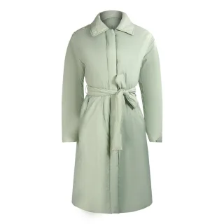Parajumpers Melicent Nile Green gepolsterte ubergrose lange Jacke