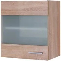 Flex-Well Glashängeschrank Samoa (B x H x T) 50 x 54,8 x 32 cm, mit Stollenglastüren