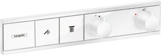 Hansgrohe Thermostat Unterputz RainSelect Fertigset 2 Verbraucher mattweiss, 15380700 15380700