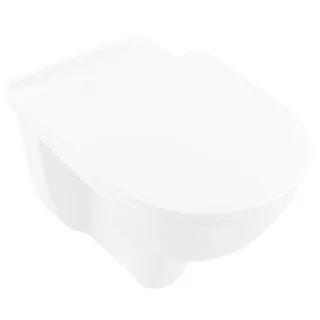 Villeroy und Boch Vicare Universal Wand-WC-Combi-Pack 46957601 Tiefspüler, wandhängend, Abgang waagerecht