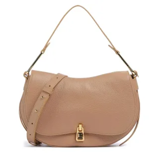 Megan Klapp-Lederschultertasche