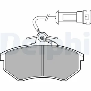 Delphi Bremsbel?ge vorne Audi Coupe VW Golf