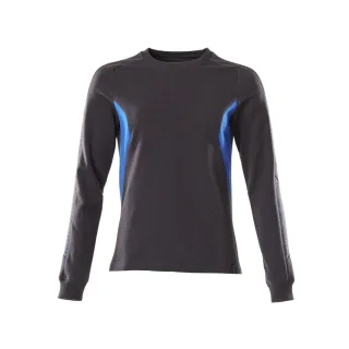 MASCOT Damen Sweatshirt ACCELERATE Schwarzblau / Azurblau XL - 18394-962-01091-XL