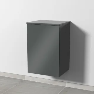 Sanipa 3way Unterschrank mit 1 Tür, Anthrazit-Glanz, SF14079 SF14079