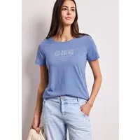 STREET ONE Kurzarmshirt Sommershirt mit Print