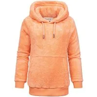REPUBLIX Kapuzenpullover CHARLIZE Damen Teddy Sweatjacke Plüsch Hoodie Pullover Jacke