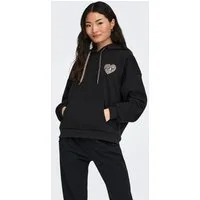 ONLY Kapuzensweatshirt ONLDAZE L/S ANIMAL HOODIE DETAILS CS SWT