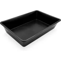 Spetebo Pflanzschale Allzweck Kunststoff Wanne schwarz (Artikel, 1 St., Stück), aus strapazierfähigem Kunststoff gefertigt