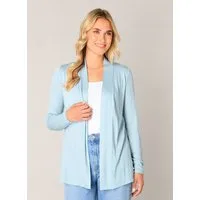 Base Level Strickjacke Yayla In elastischem Feinstrick
