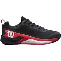 Wilson Rush Pro 4.5 Clay/Sandplatz schwarz/rot Herren Tennisschuh