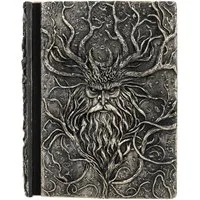 Figuren Shop GmbH Notizbuch Greenman Notizbuch – Forest Grimoire Buch der Natur & Magie 19 cm