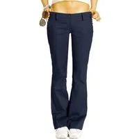be styled Chinohose Stoffhose, Chino, Bootcut Hüfthose mit Stretch - Damen - h17a-A