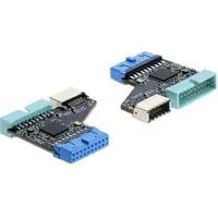 Intern 20 Pin Pfostenbuchse auf 20 Pin Pfostenstecker und Type-E Key A Buchse, Adapter