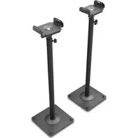 Drall Instruments TV-Ständer LS-1B, (2-tlg., Lautsprecher Stative Audio Monitore Boxen Ständer 66-118cm verstellbar)