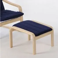 Möbel Akut Hocker Hocker Siesta Birke Blau