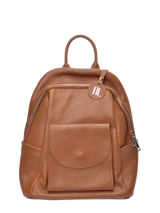 Anna Luchini Braun Rindsledertasche