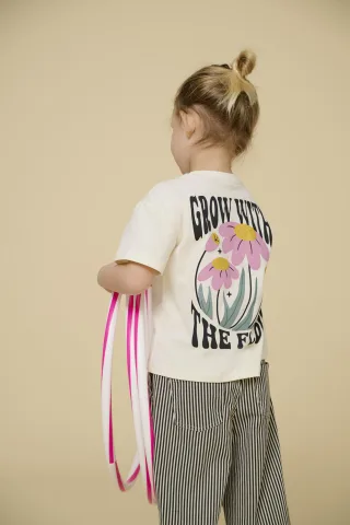 KIDS ONLY - KMGGERBARA LIFE L/S LOOSE O-NECK SWT Antique White - Gr. - 110