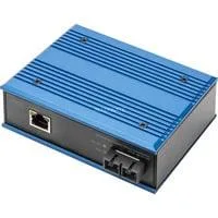 Industrieller Gigabit Medienkonverter RJ45, SC 20 km