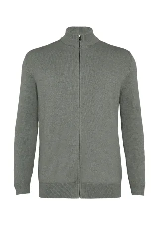 s.Oliver - Strickjacke grau - Gr. - 5XL