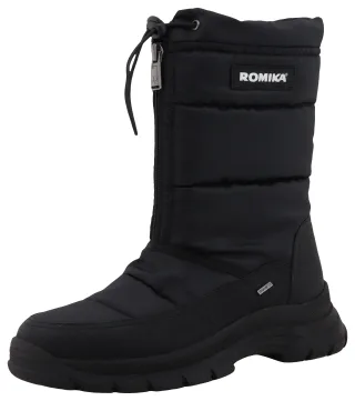 Romika Winterstiefel, Keilabsatz, Schlupfstiefel mit wasserabweisender ROMITEX-Membran