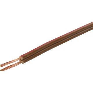 HERTH&BUSS Kabel, XYFAZ, 2x 0,75mm², braun/rot, 5m braun/rot - 51275427075