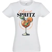 Youth Designz Print-Shirt "Aperol Spritz" Print Damen T-Shirt Statement Geschenk Frauen mit lustigen und stylischen Aufdruck für Frauen