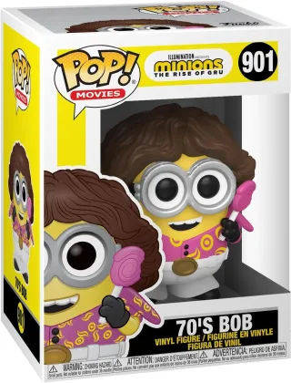 Funko Pop! Movies 901 - Minions The Rise Of Gru: 70's Bob