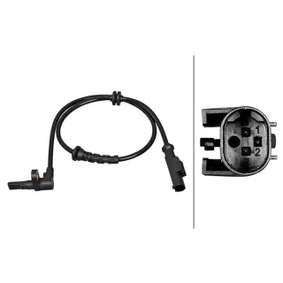 Hella Sensor f?r Raddrehzahl Abarth Alfa Romeo Fiat Opel 6PU358217-001